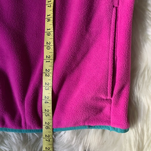 Lands End Womens Fleece 1/4 SnapButton Size XL 18 Long Sleeve Oeko-Tex Pullover‎ - Picture 8 of 11